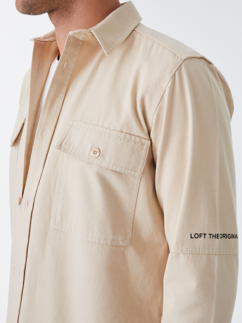 Relax Fit Erkek Gömlek U.kol