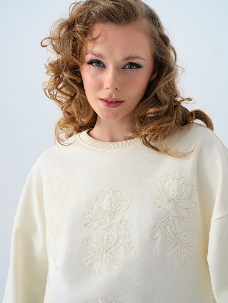 Oversize Kadın Sweatshirt