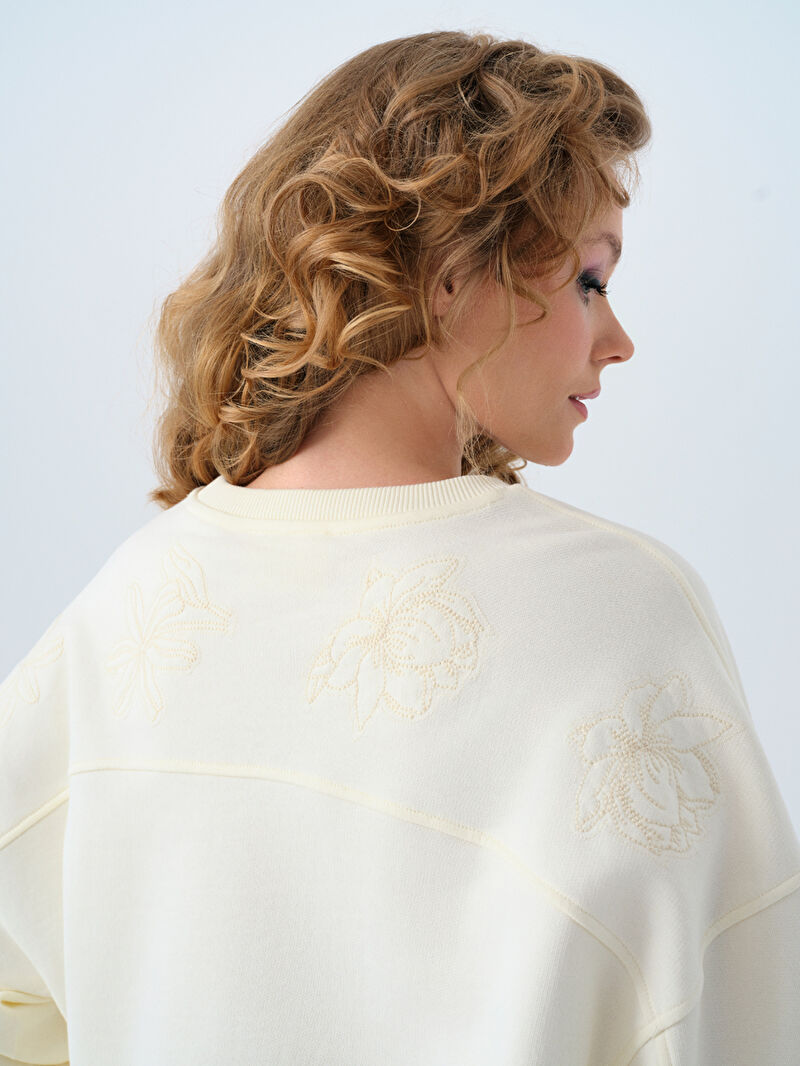 Oversize Kadın Sweatshirt