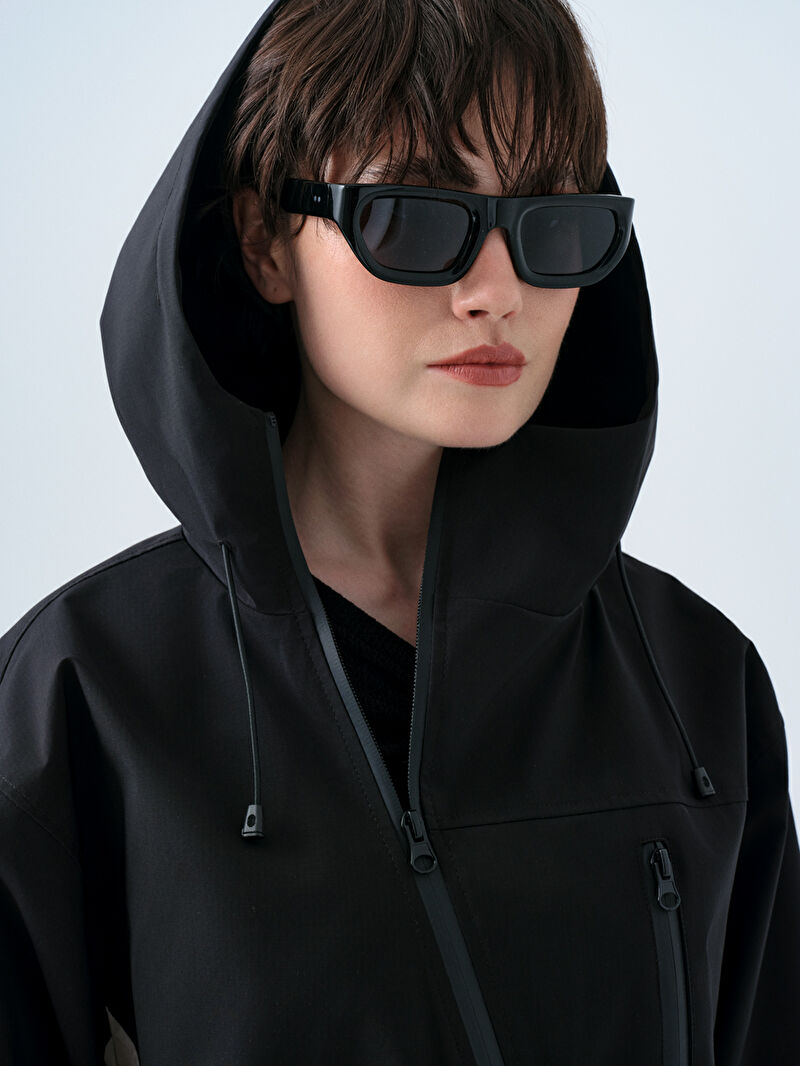 Regular Fit Kadın Yağmurluk