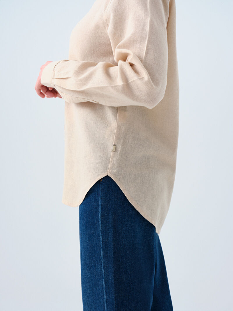 Loose Fit Kadın Gömlek U.kol