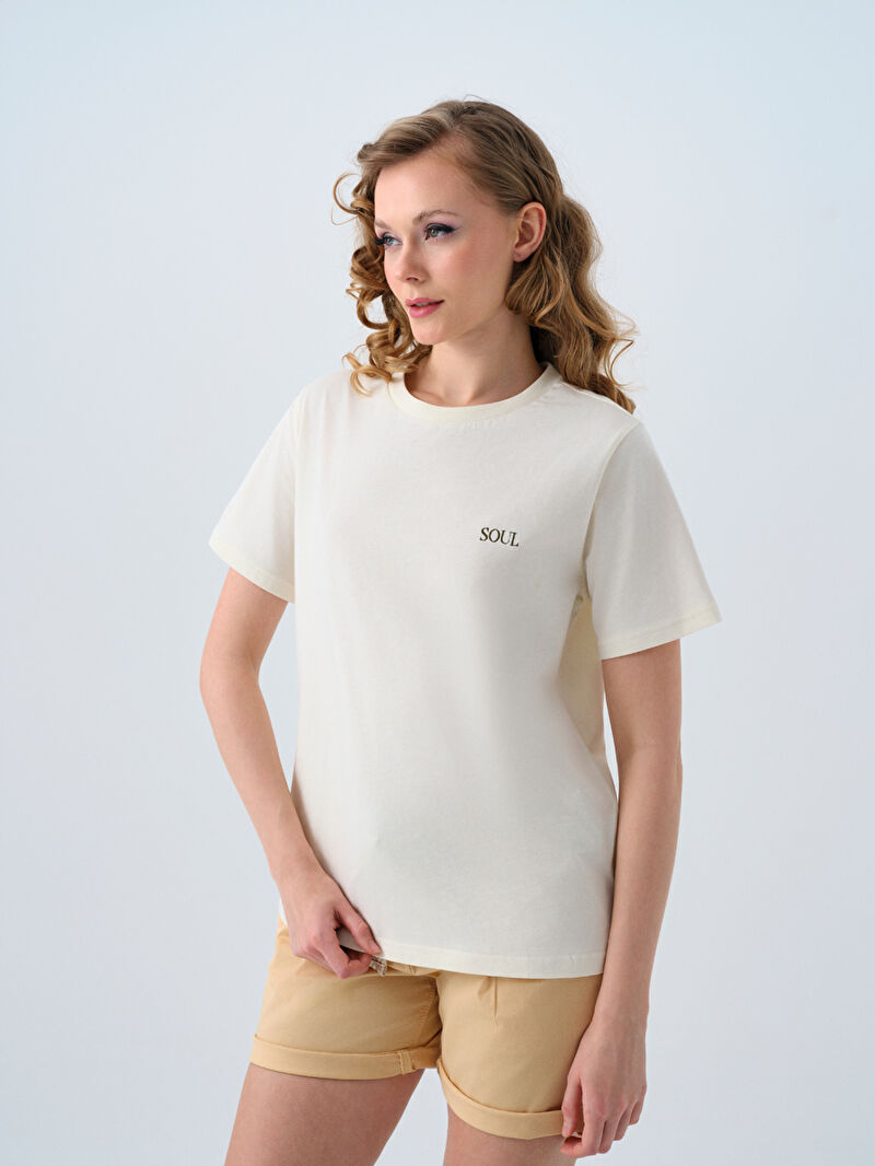 Regular Fit Kadın Tshirt K.kol