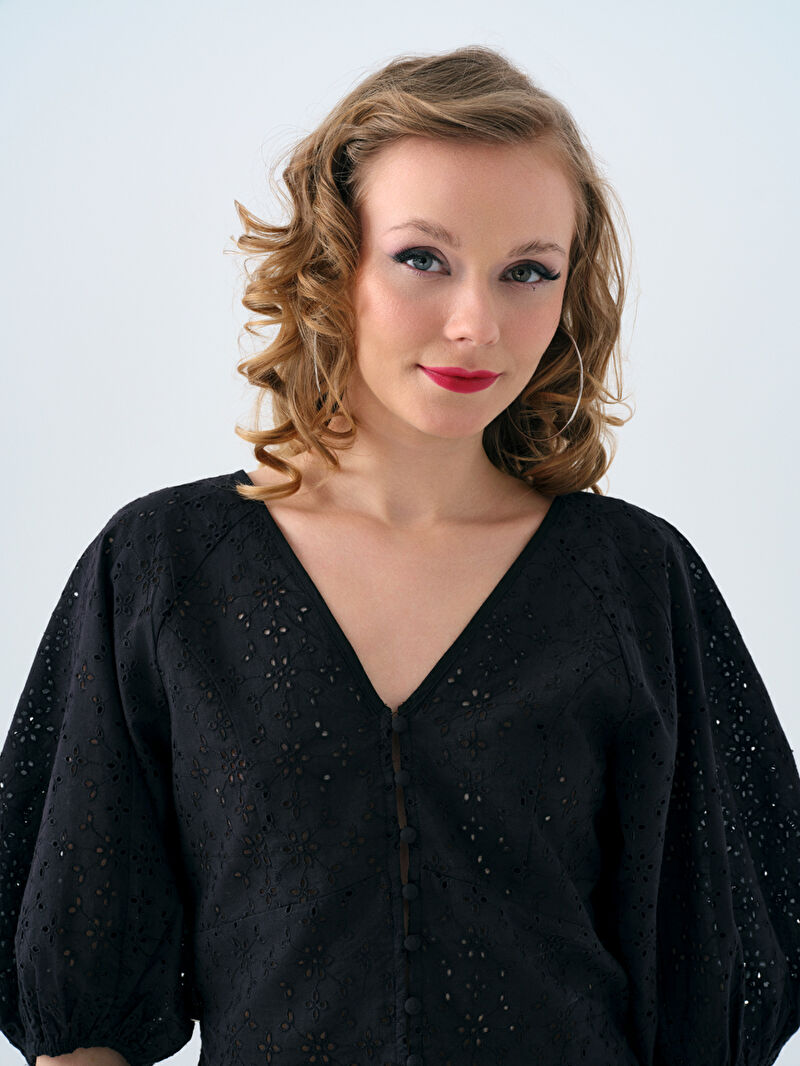 Relax Fit Kadın Gömlek K.kol