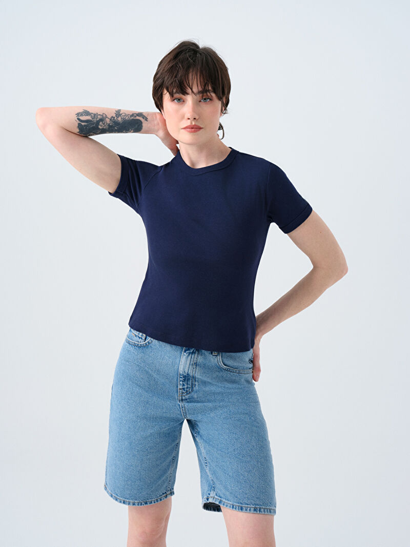 Fitted Kadın Tshirt K.kol