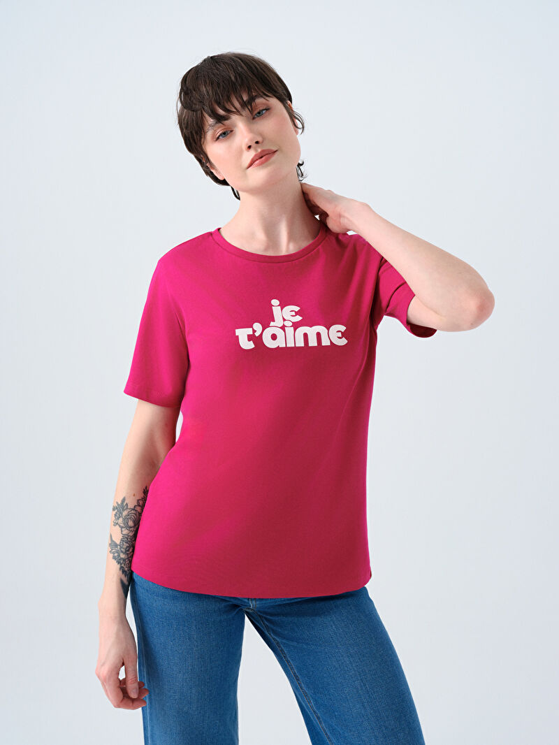 Regular Fit Kadın Tshirt K.kol