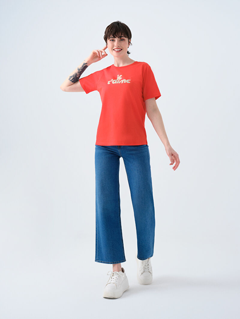 Regular Fit Kadın Tshirt K.kol