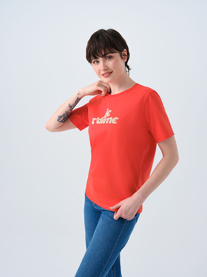 Regular Fit Kadın Tshirt K.kol