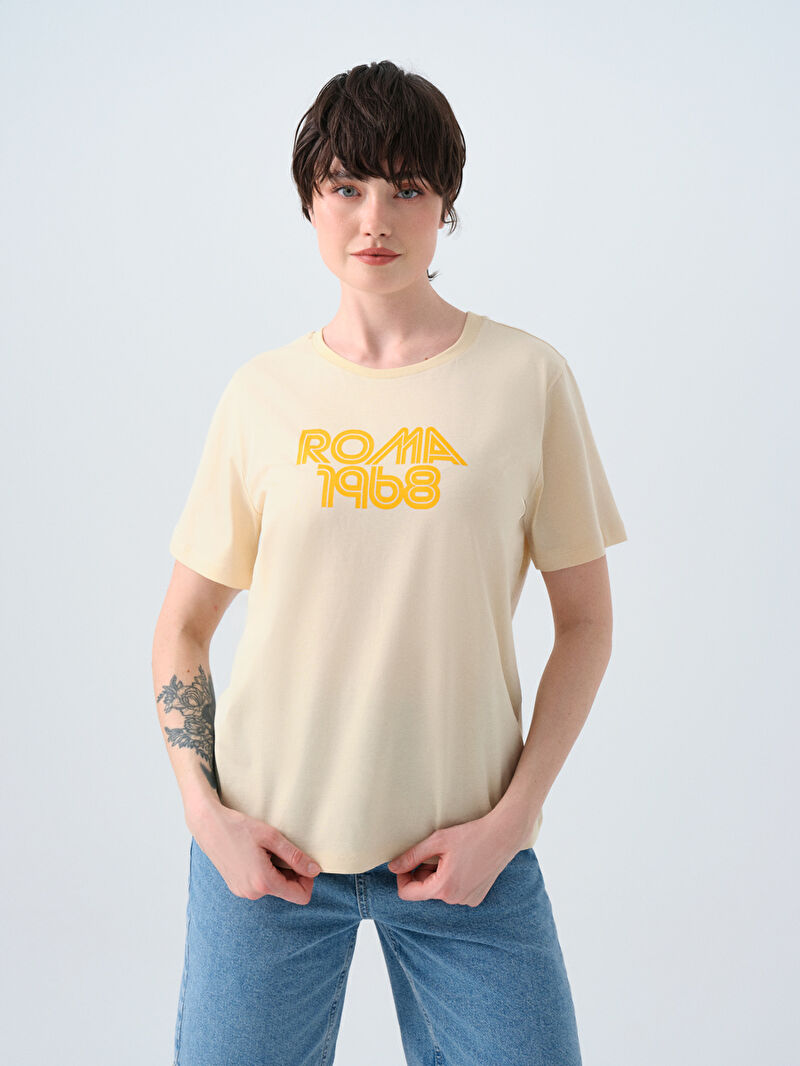 Regular Fit Kadın Tshirt K.kol