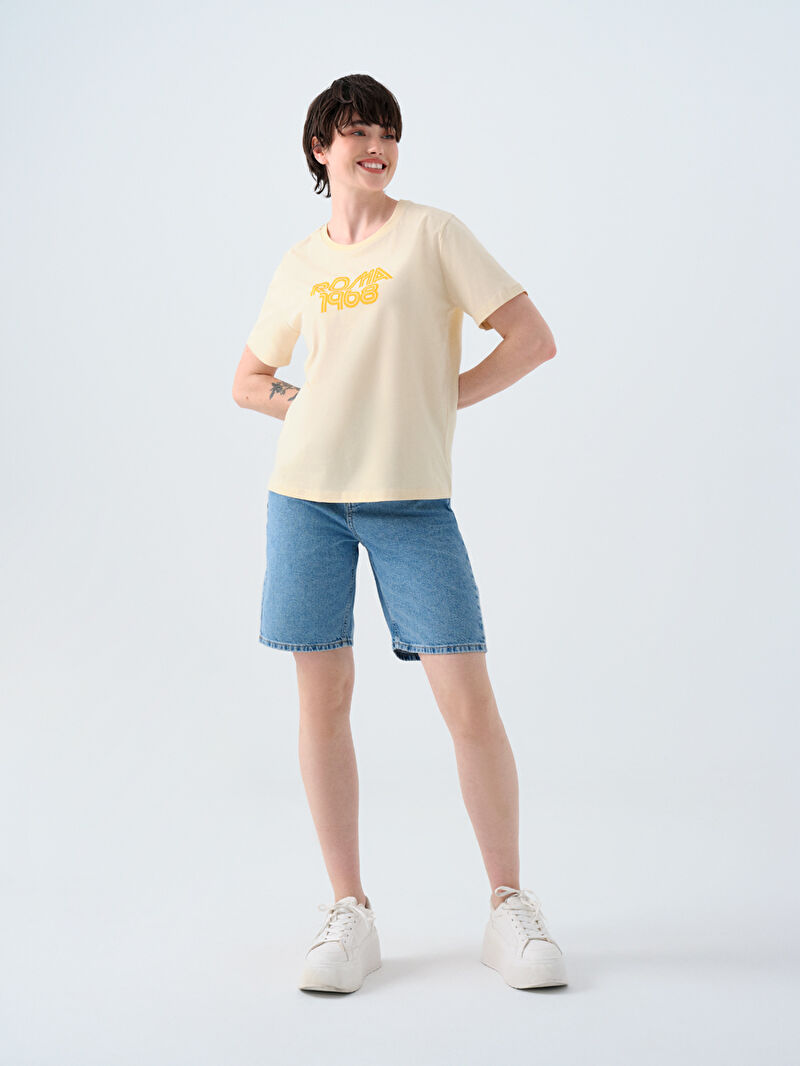 Regular Fit Kadın Tshirt K.kol