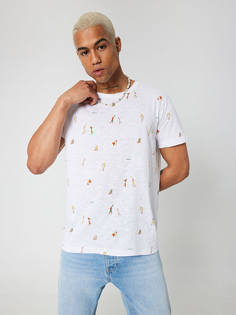 Regular Fit Erkek Tshirt K.kol