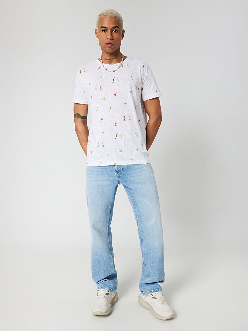 Regular Fit Erkek Tshirt K.kol