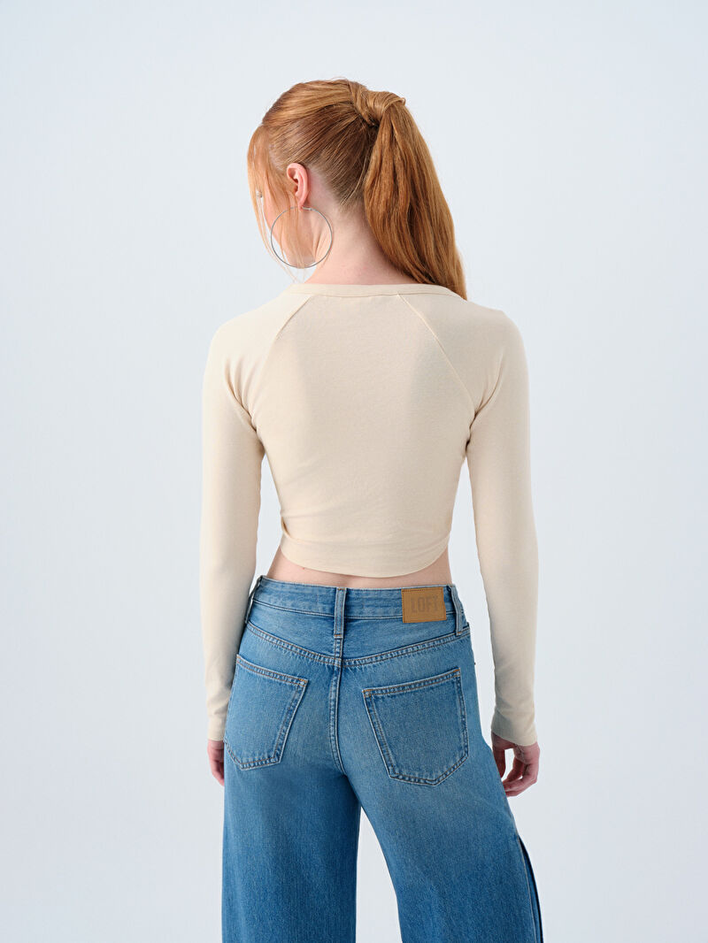 Fitted Kadın Bluz U.kol