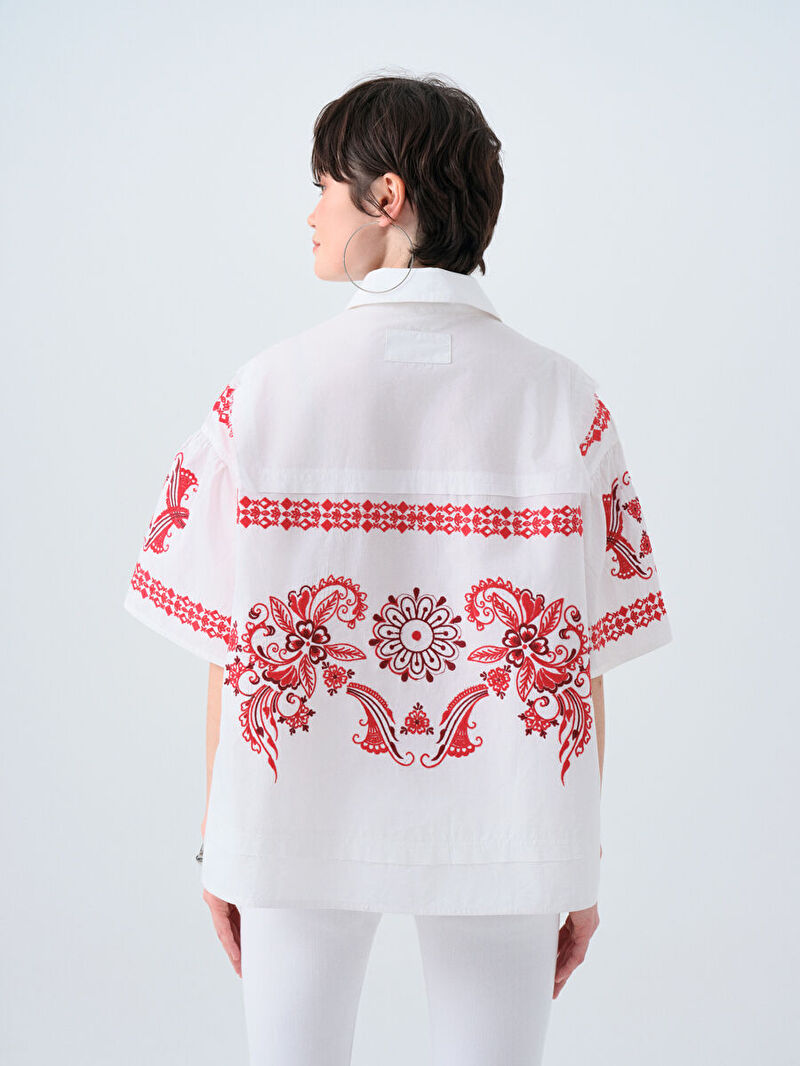 Regular Fit Kadın Gömlek K.kol