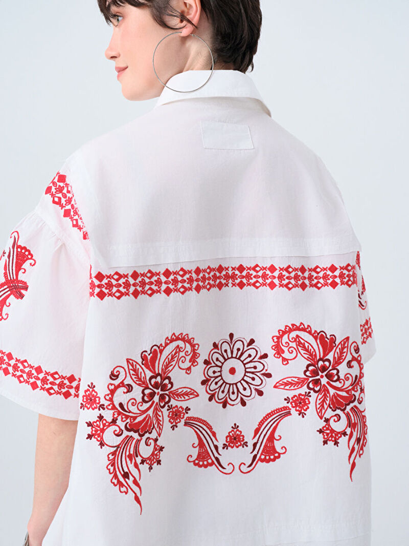 Regular Fit Kadın Gömlek K.kol