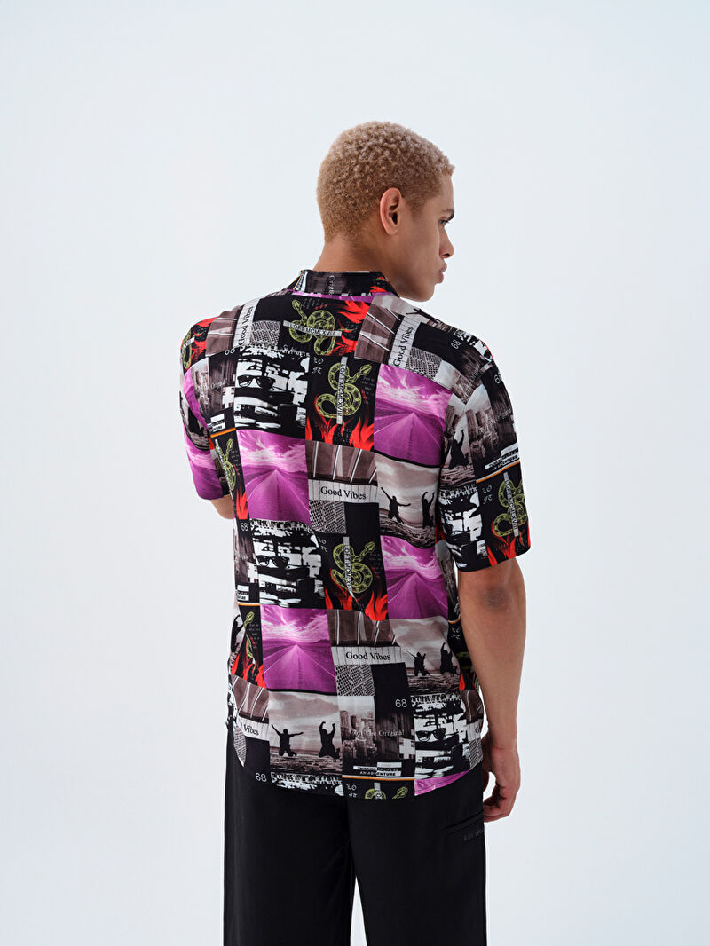 Relax Fit Erkek Gömlek K.kol