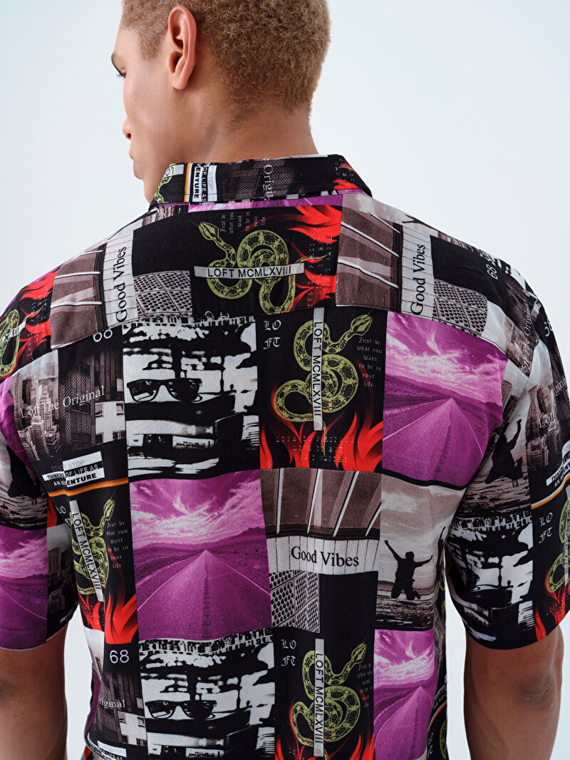 Relax Fit Erkek Gömlek K.kol