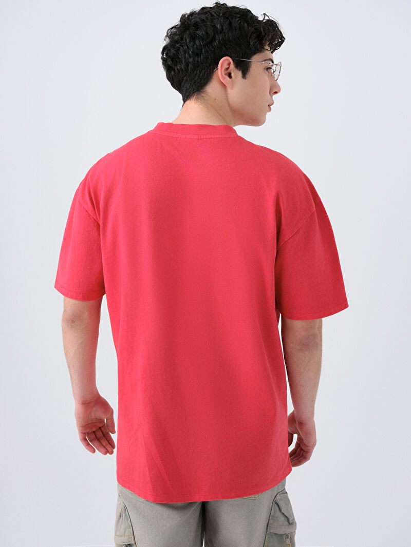 Oversize Fit Erkek Tshirt K.kol
