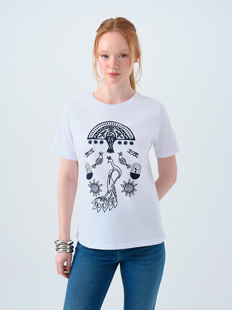 Regular Fit Kadın Tshirt K.kol