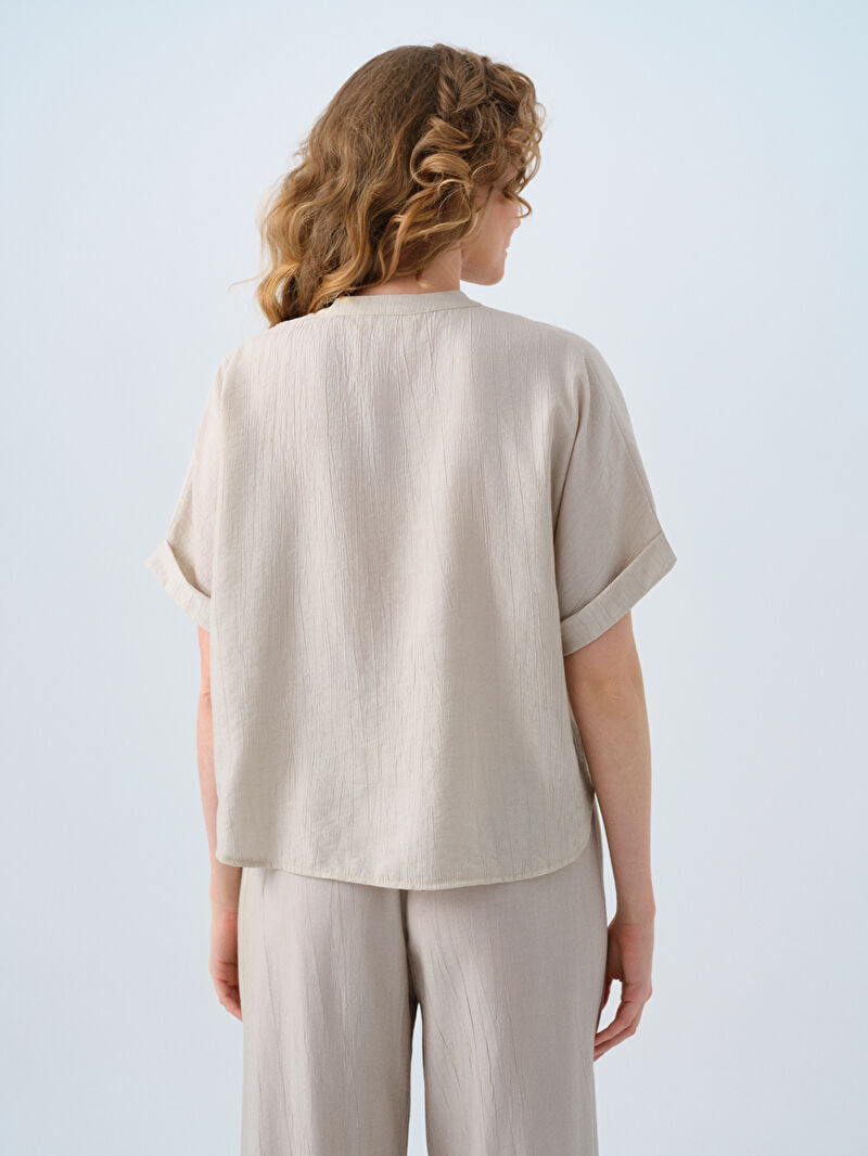 Regular Fit Kadın Gömlek K.kol