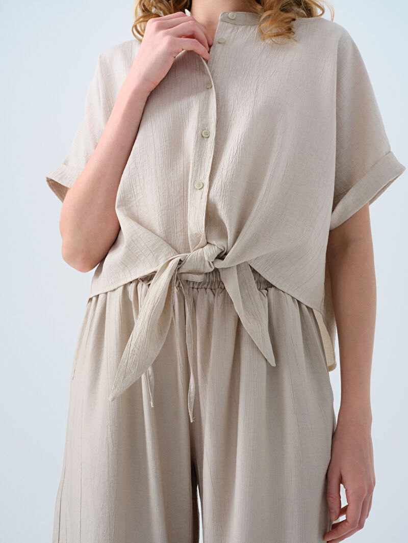 Regular Fit Kadın Gömlek K.kol