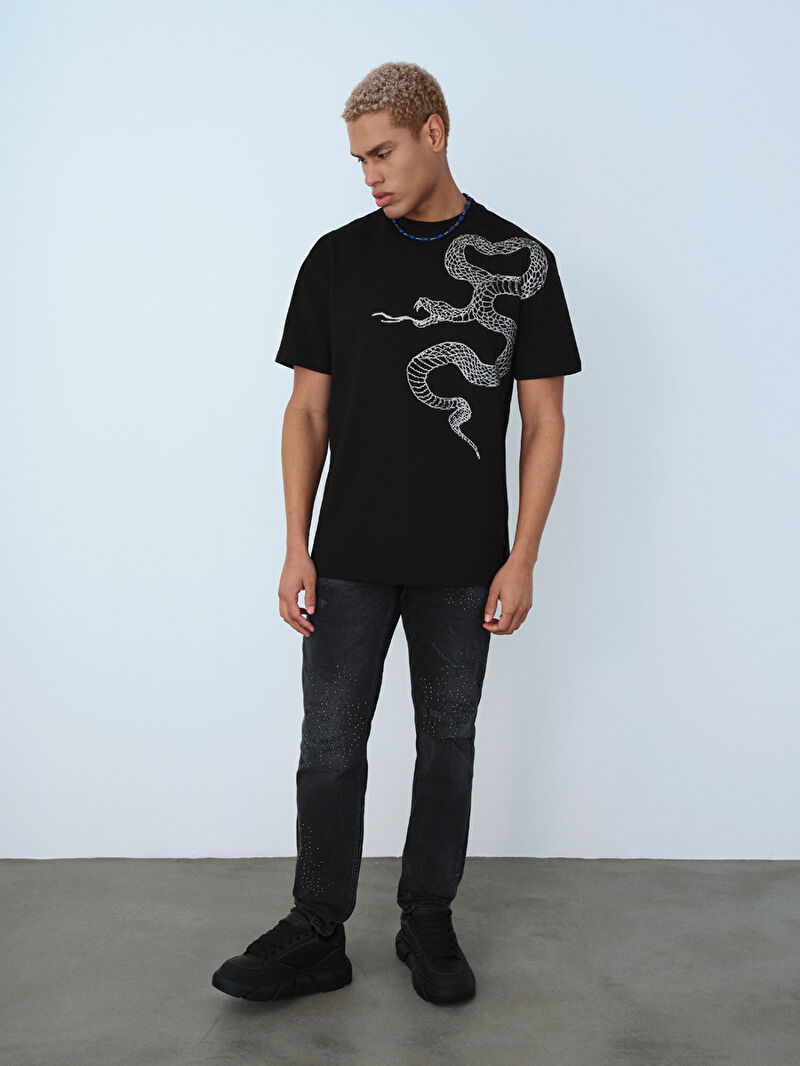 Loose Fit Erkek Tshirt K.kol