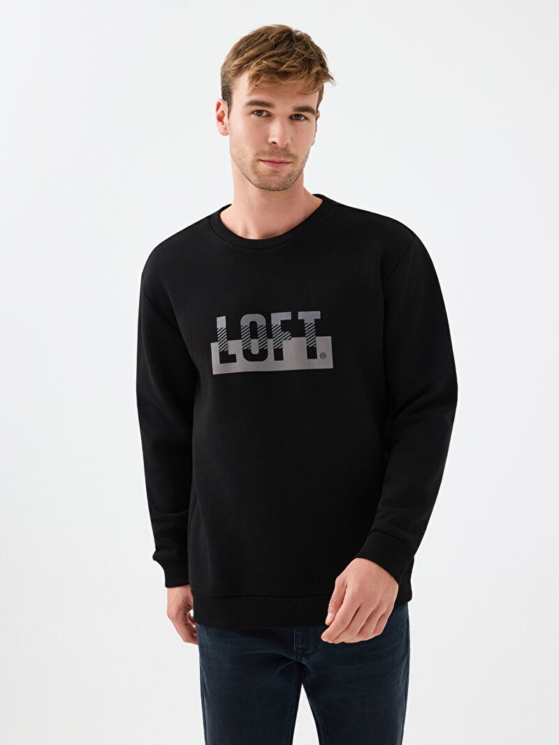 Regular Fit Erkek Sweatshirt