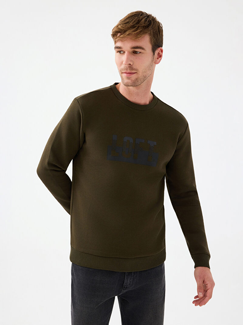 Regular Fit Erkek Sweatshirt