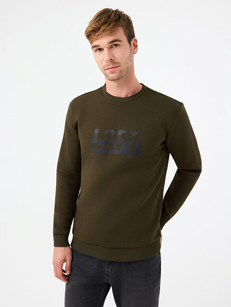 Regular Fit Erkek Sweatshirt