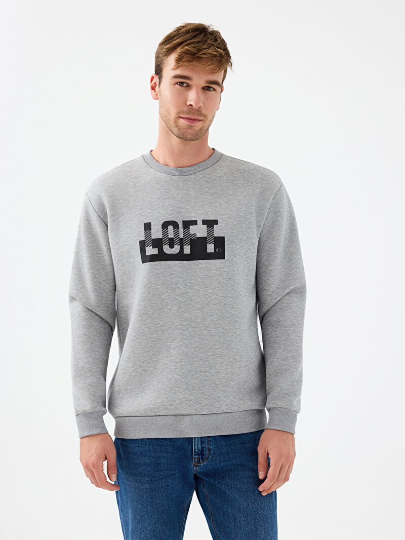 Regular Fit Erkek Sweatshirt