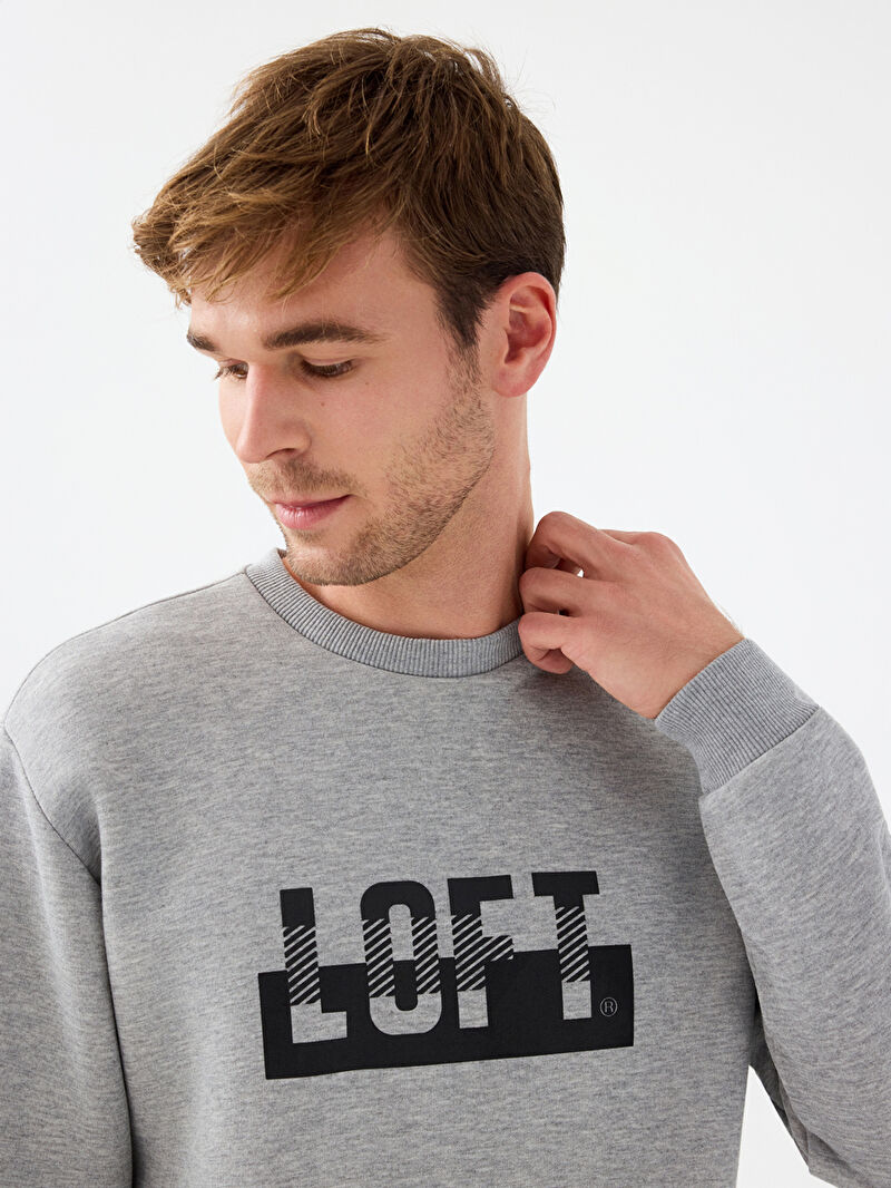 Regular Fit Erkek Sweatshirt