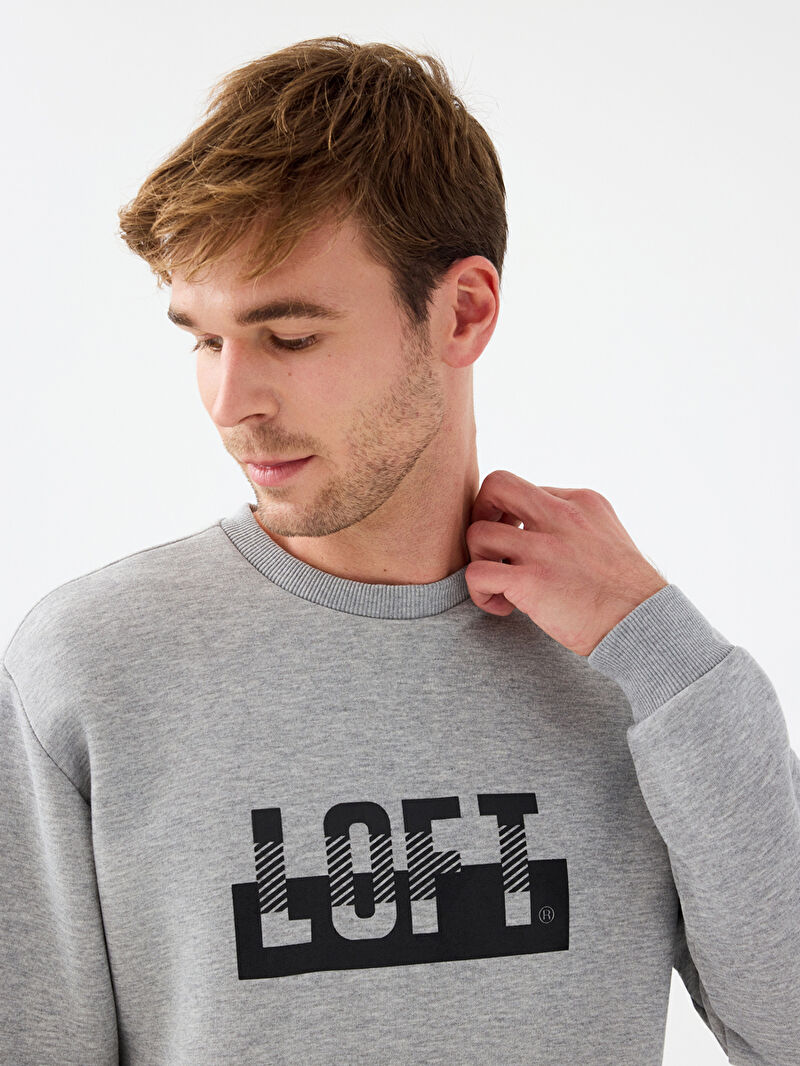 Regular Fit Erkek Sweatshirt