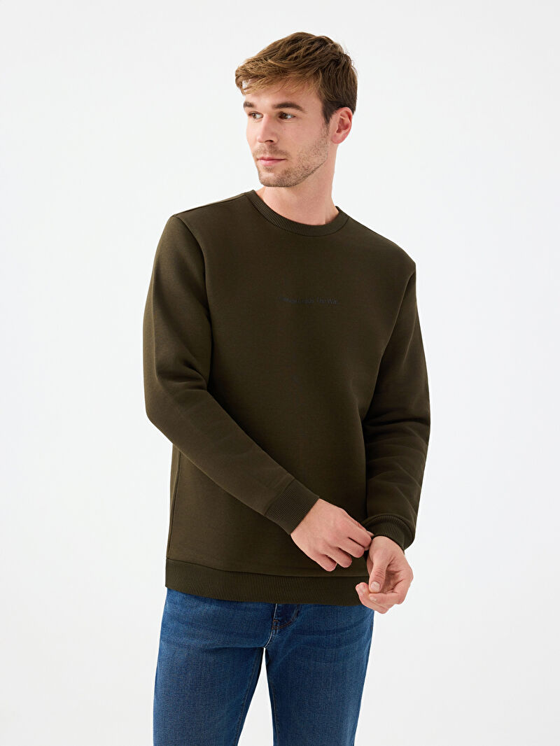 Regular Fit Erkek Sweatshirt