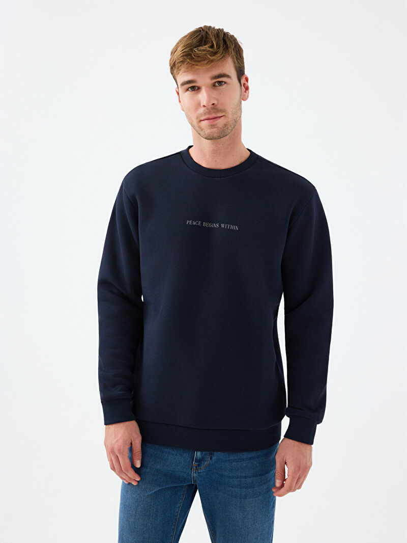 Regular Fit Erkek Sweatshirt