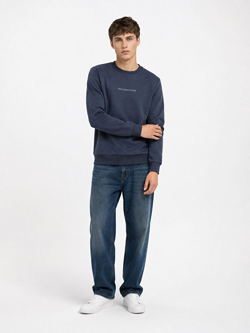 Regular Fit Erkek Sweatshirt
