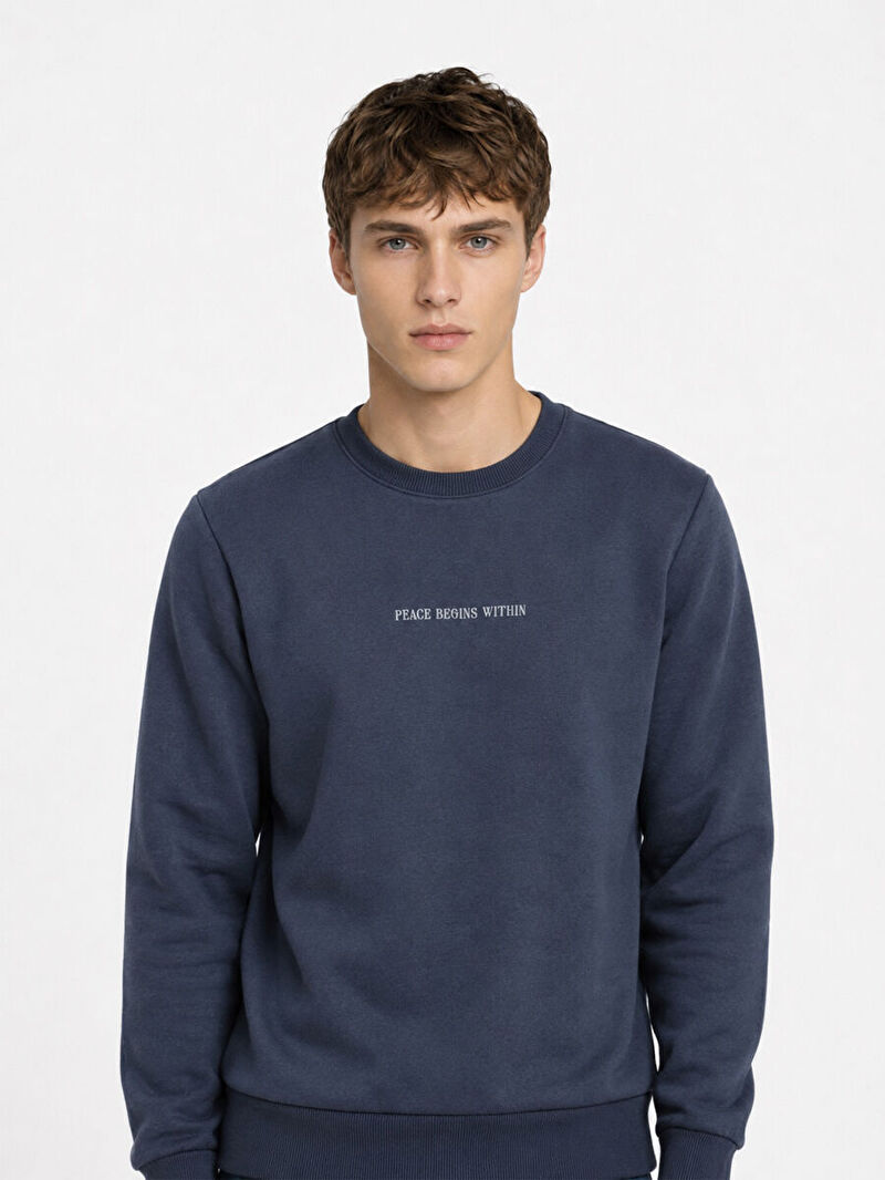 Regular Fit Erkek Sweatshirt