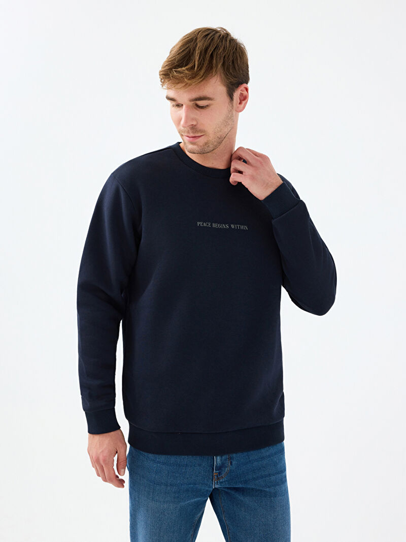 Regular Fit Erkek Sweatshirt