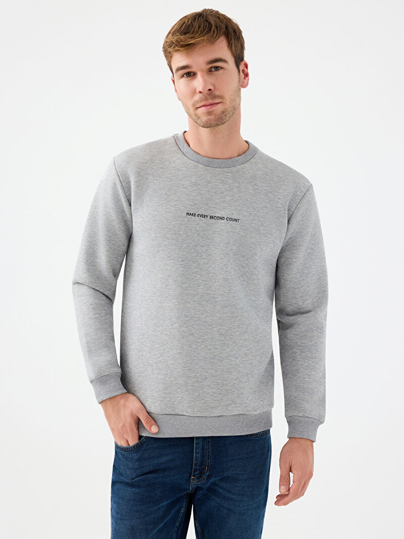 Regular Fit Erkek Sweatshirt