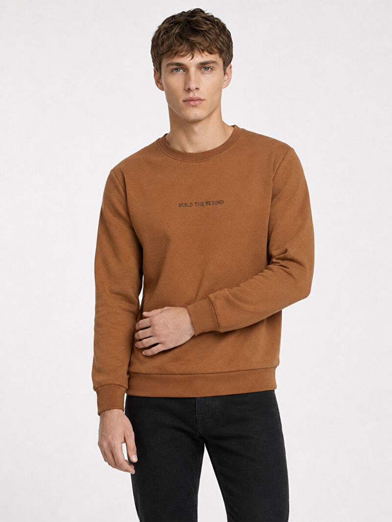 Regular Fit Erkek Sweatshirt