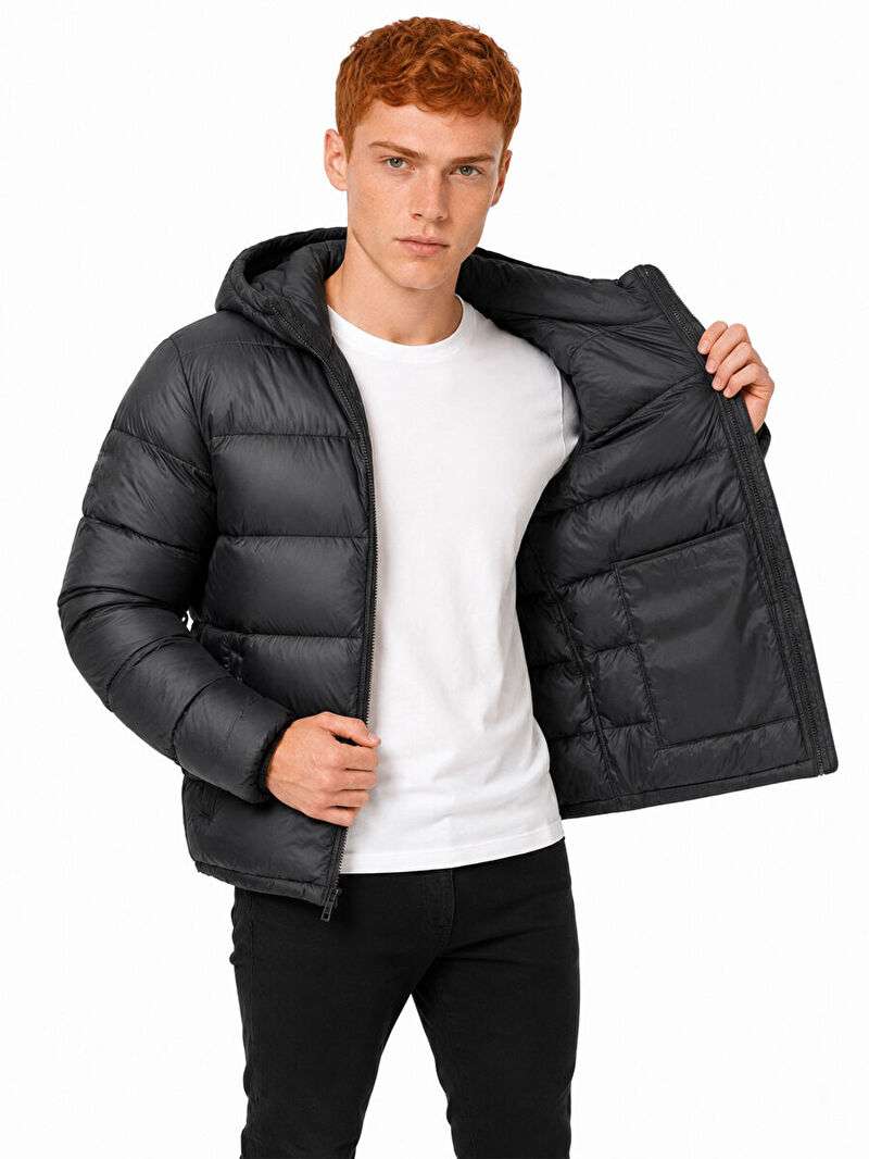 Regular Fit Erkek Mont