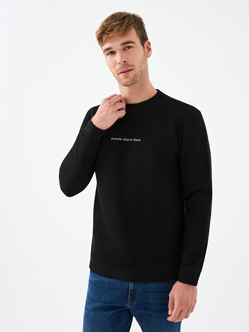 Regular Fit Erkek Sweatshirt
