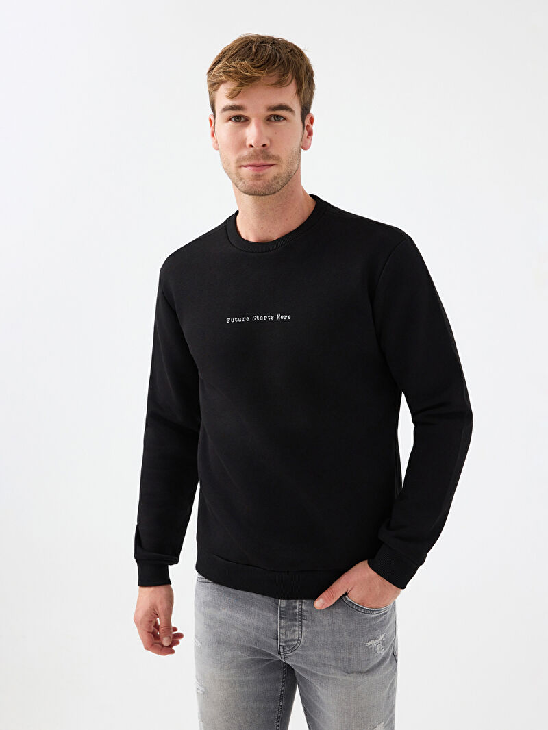 Regular Fit Erkek Sweatshirt
