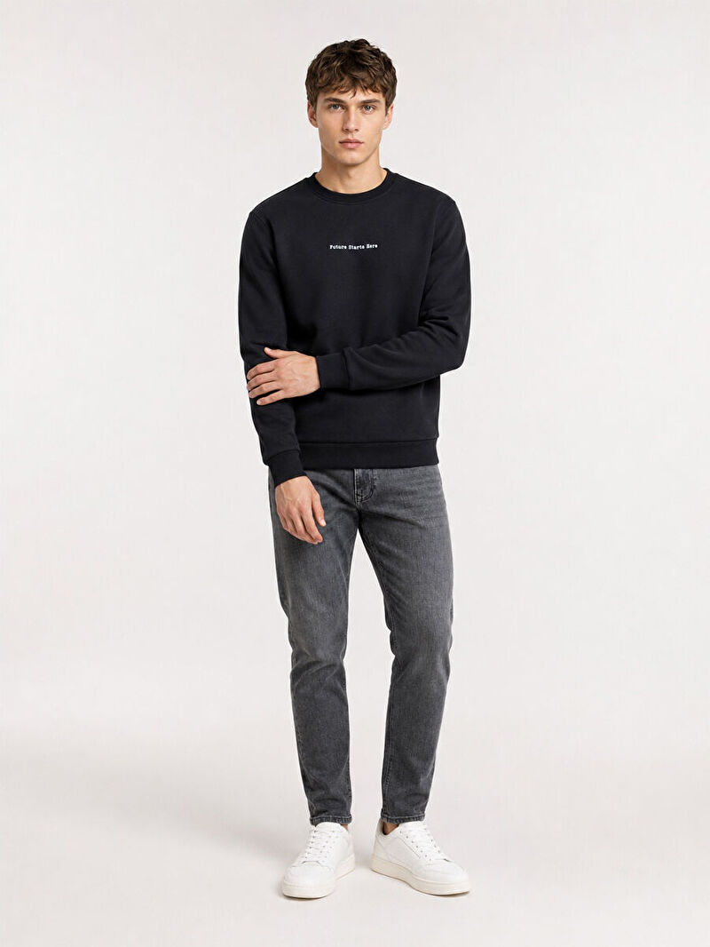 Regular Fit Erkek Sweatshirt