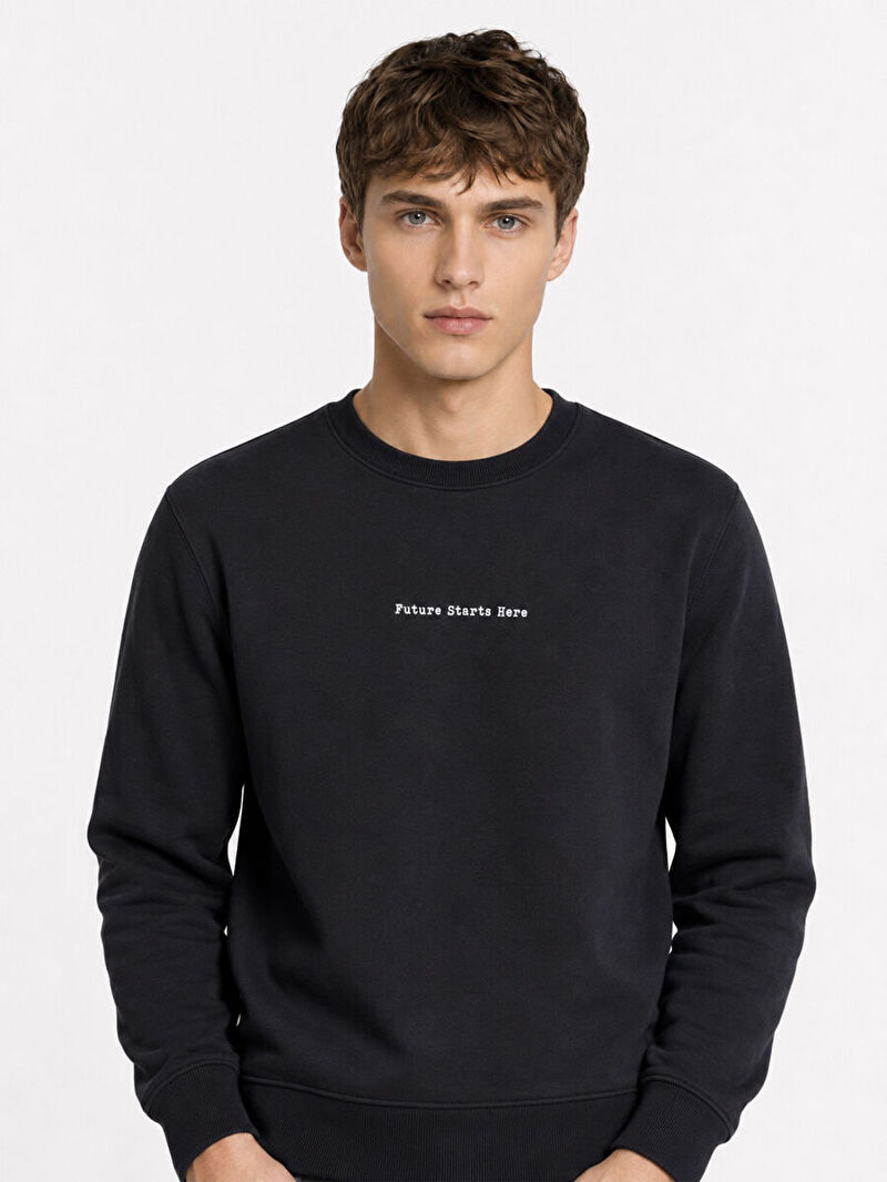 Regular Fit Erkek Sweatshirt