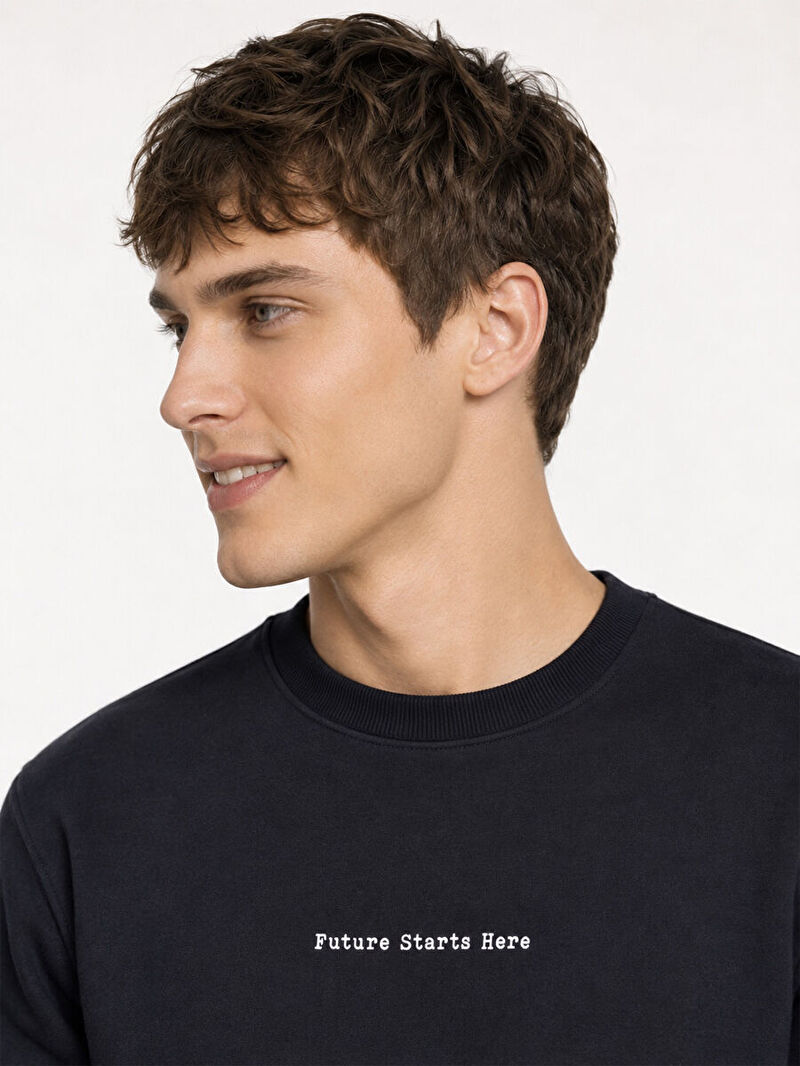 Regular Fit Erkek Sweatshirt