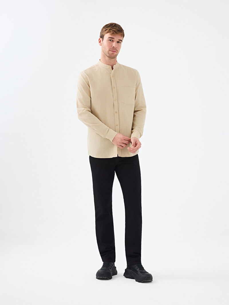 Regular Fit Erkek Gömlek U.kol