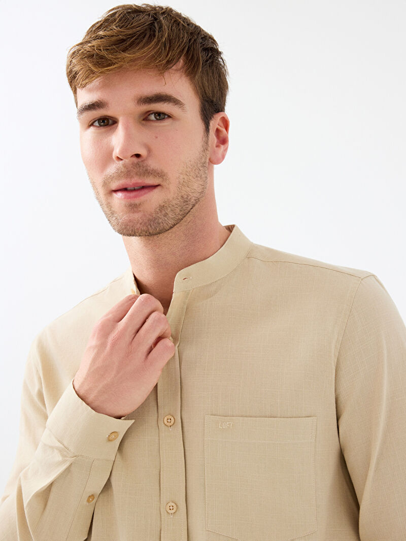 Regular Fit Erkek Gömlek U.kol