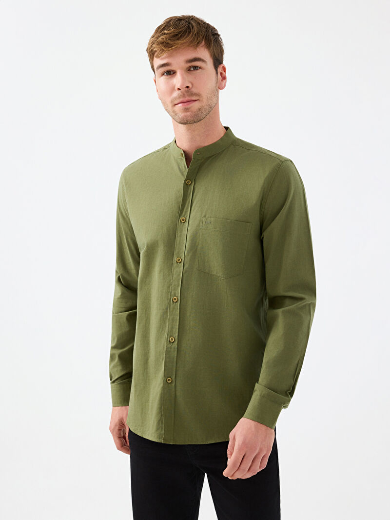 Regular Fit Erkek Gömlek U.kol