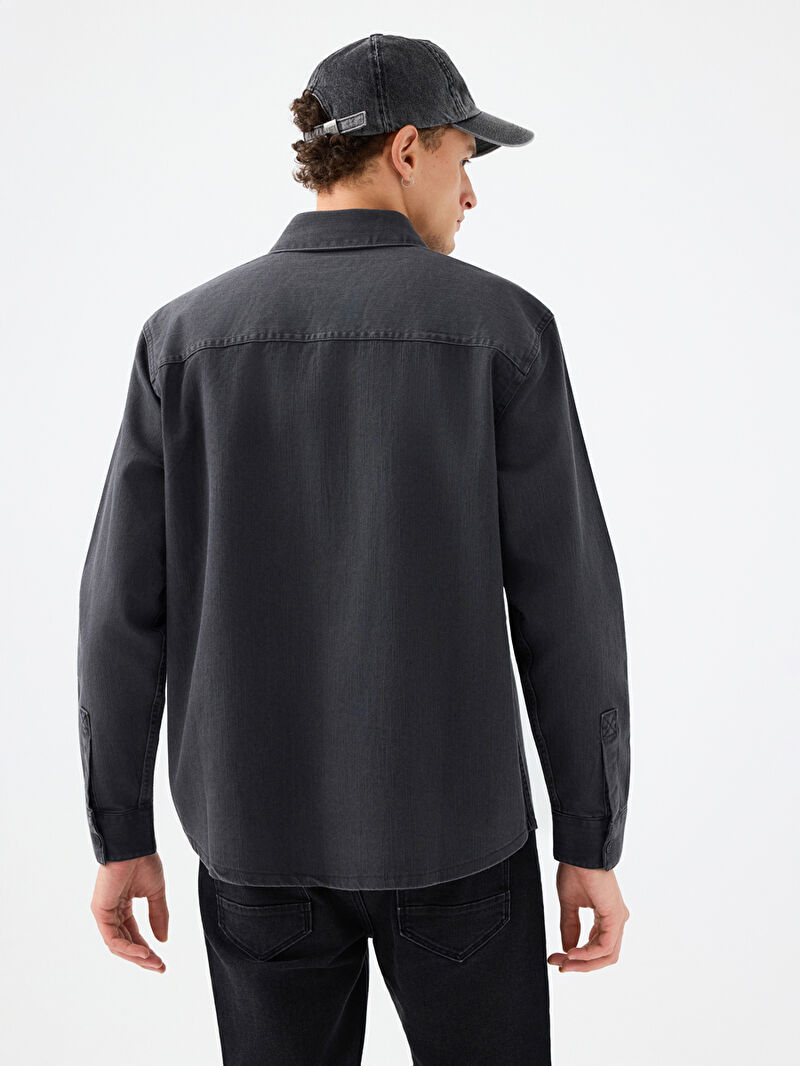 Relax Fit Erkek Gömlek U.kol