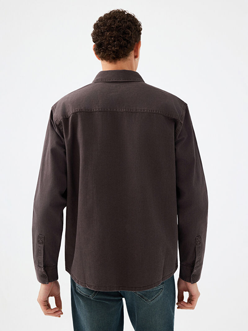 Relax Fit Erkek Gömlek U.kol