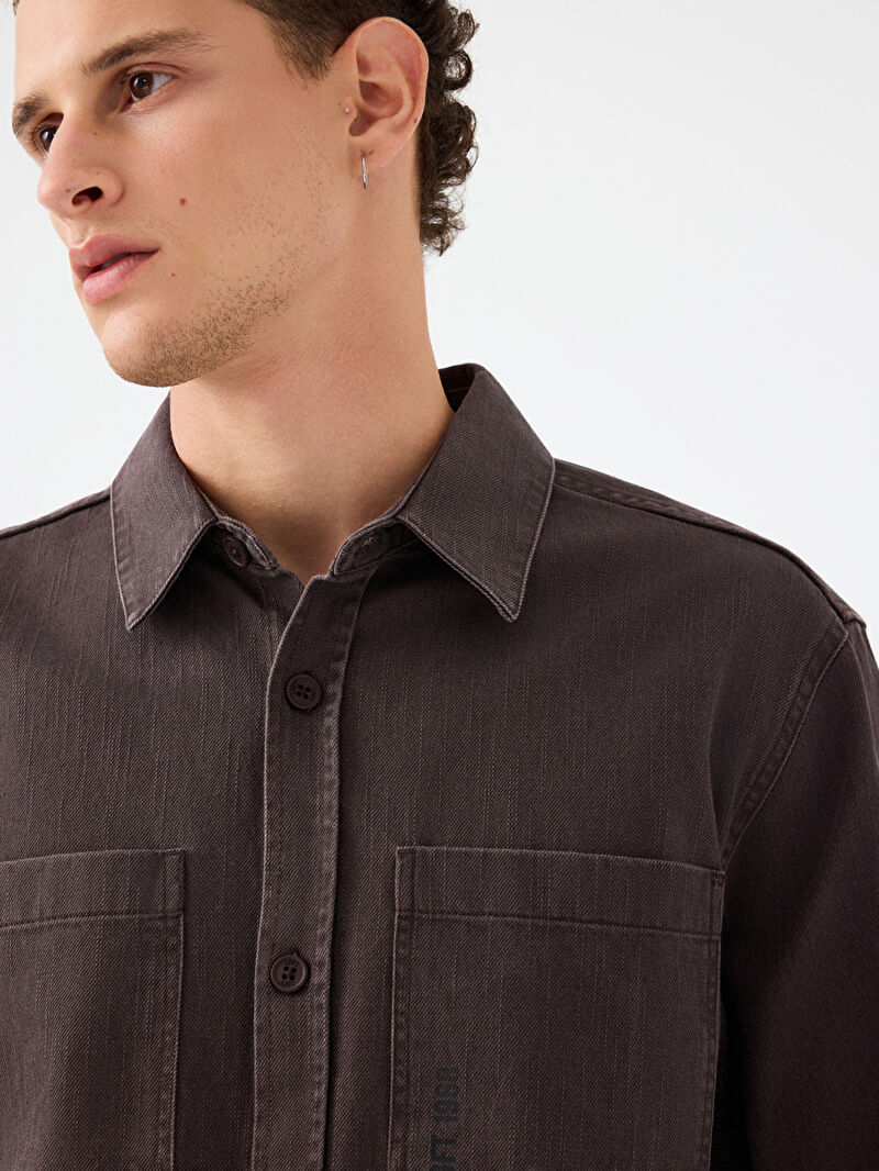 Relax Fit Erkek Gömlek U.kol